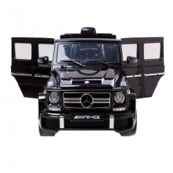 Детский электромобиль HarleyBella - Mercedes-Benz G63 AMG (черный) фото-1