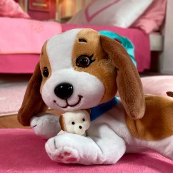 М'яка колекційна іграшка – Собачка мама з сюрпризом фото-4