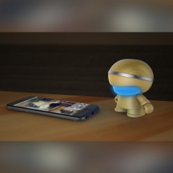 Акустика Xoopar - Mini Xboy (7,5 Cm, Золотая, Bluetooth, Моно) фото-4
