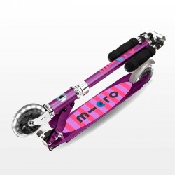 Самокат MICRO серии Sprite LED – Фиолетовый фото-5