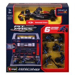 Игровой набор - Pit Pass Oracle Red Bull Racing RB20 (1:43)