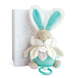 Музыкальная игрушка Doudou – Кролик мятный (20 cm) фото-2