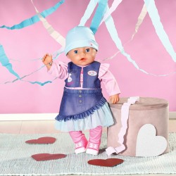Кукла BABY Born серии Нежные объятия - Волшебная девочка в джинсовом наряде фото-2