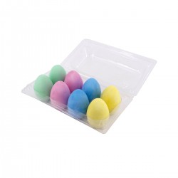 Набір кольорової крейди для малювання у формі яйця - Весняні кольори фото-2