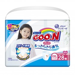 Трусики-подгузники Goo.N для девочек коллекция 2020 (XXL, 13-25 кг)