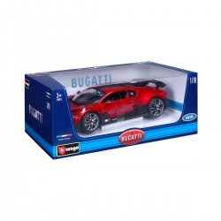 Автомодель - Bugatti Divo (красный металлик, 1:18) фото-7
