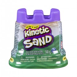 Песок Для Детского Творчества - Kinetic Sand Мини Крепость (Зеленый)