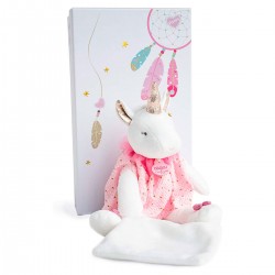 Мягкая игрушка Doudou – Единорог (26 cm) фото-3