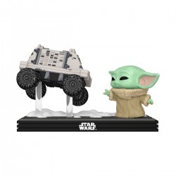 Ігрова фігурка Funko POP! Moment серії Мандалорець і Ґроґу - Ґроґу і Ремонтний дроїд MSE-6 фото-2