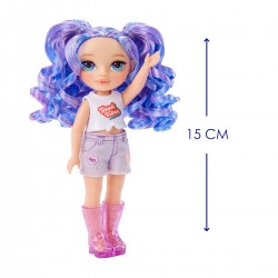 Ігровий набір з лялькою Rainbow High серії Littles - Аметиста фото-3