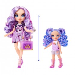Ігровий набір з лялькою Rainbow High серії Littles - Аметиста фото-5