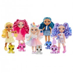 Ігровий набір з лялькою Rainbow High серії Littles - Аметиста фото-7
