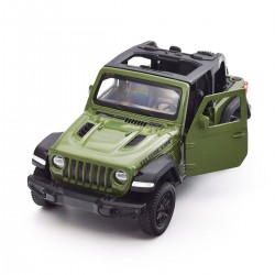 Автомодель - Jeep Wrangler Rubicon 2021 (зеленый) фото-9