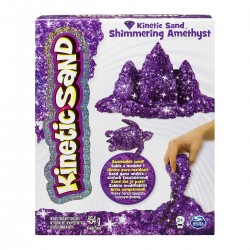 Песок Для Творчества - Kinetic Sand Metallic (Фиолетовый) фото-3