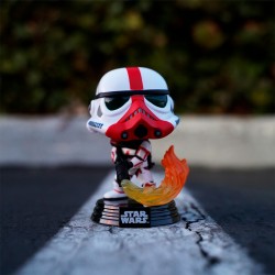 Игровая фигурка Funko POP! cерии Мандалорец – Штурмовик с огнеметом фото-4
