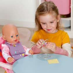 Нагрудник для куклы Baby Born серии Pinplay – Стильное кормление фото-2