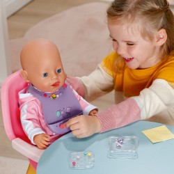 Нагрудник для куклы Baby Born серии Pinplay – Стильное кормление фото-8