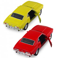 Автомодель - Chevrolet Camaro Z28 1968 (червоний, жовтий) фото-2