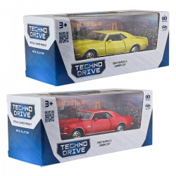 Автомодель - Chevrolet Camaro Z28 1968 (червоний, жовтий) фото-6
