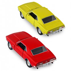 Автомодель - Chevrolet Camaro Z28 1968 (червоний, жовтий) фото-9