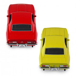 Автомодель - Chevrolet Camaro Z28 1968 (червоний, жовтий) фото-10