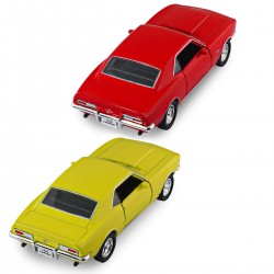 Автомодель - Chevrolet Camaro Z28 1968 (червоний, жовтий) фото-11