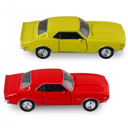 Автомодель - Chevrolet Camaro Z28 1968 (червоний, жовтий) фото-12