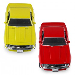 Автомодель - Chevrolet Camaro Z28 1968 (червоний, жовтий) фото-14