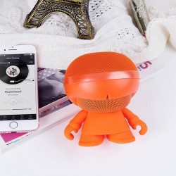 Акустика Xoopar - Xboy Glow (12Cm, Помаранчева, Bluetooth , Стерео, Mp3-Програвачем З Sd-Карт) фото-7