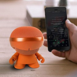 Акустика Xoopar - Xboy Glow (12Cm, Помаранчева, Bluetooth , Стерео, Mp3-Програвачем З Sd-Карт) фото-4