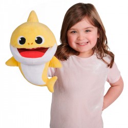 Интерактивная мягкая игрушка на руку BABY SHARK с изменением темпа воспроизведения – Малыш Акуленок фото-4