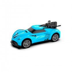 Автомобиль Spray Car на р/у – Sport (голубой, 1:24, свет, функция туман) фото-2
