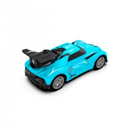 Автомобиль Spray Car на р/у – Sport (голубой, 1:24, свет, функция туман) фото-4