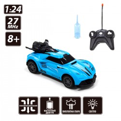 Автомобіль Spray Car на р/к – Sport (блакитний, 1:24, світло, функція туман) фото-11