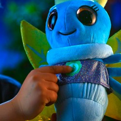 Интерактивная мягкая игрушка Glowies – Синий светлячок фото-6