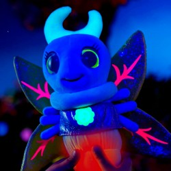 Интерактивная мягкая игрушка Glowies – Синий светлячок фото-7