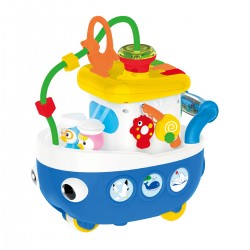 Игровой центр Kiddi Smart - Кораблик приключений (украинский, свет) фото-2
