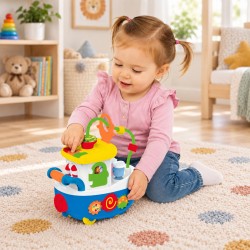 Игровой центр Kiddi Smart - Кораблик приключений (украинский, свет) фото-3