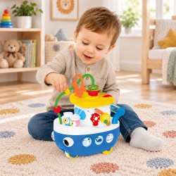 Игровой центр Kiddi Smart - Кораблик приключений (украинский, свет) фото-5