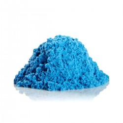 Пісок Для Дитячої Творчості - Kinetic Sand Neon (Блакитний) фото-3