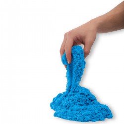 Пісок Для Дитячої Творчості - Kinetic Sand Neon (Блакитний) фото-4
