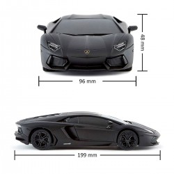Автомобіль KS Drive на р/к - Lamborghini Aventador LP 700-4 (1:24, 2.4Ghz, чорний) фото-5