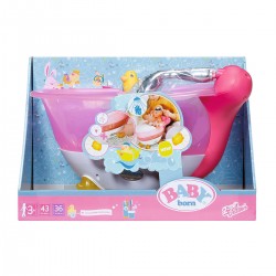 Автоматична ванночка для ляльки Baby Born - Кумедне купання фото-8