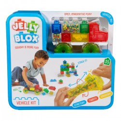 Сенсорный конструктор Jelly Blox - Машинка Врум-врум!
