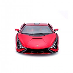 Автомодель - Lamborghini Sián FKP 37 (червоний металік, 1:18) фото-2