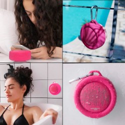 Вологозахищена Акустика Xoopar - Splash Pop (Рожева, Sd-Карта) фото-9