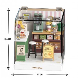 Конструктор-румбокс Mini House серии Интерьер Мини – Кофейня фото-3