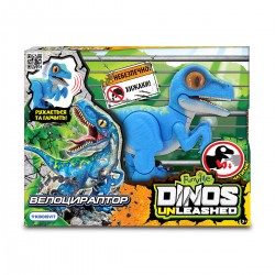 Интерактивная игрушка Dinos Unleashed серии Walking & Talking - Велоцираптор фото-3