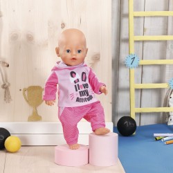Набор одежды для куклы BABY born - Спортивный костюм (роз.) фото-6