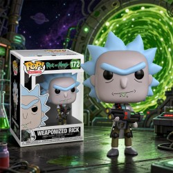 Ігрова фігурка Funko POP! cерії Rick & Morty - Weaponized Rick фото-3